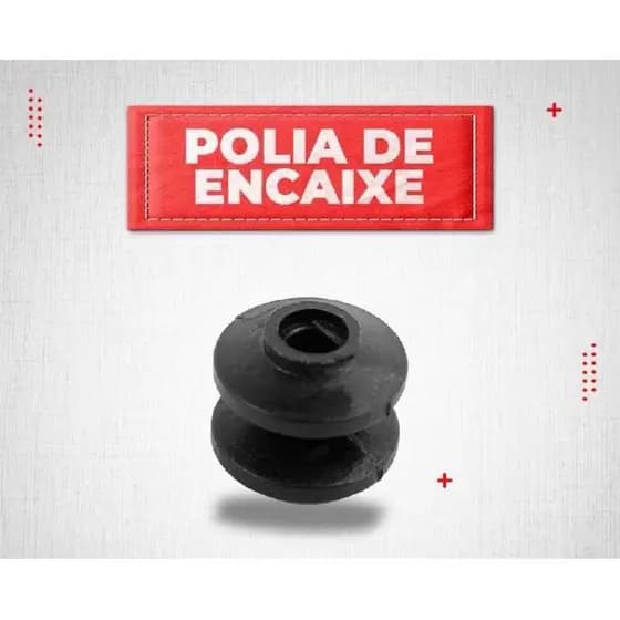POLIA DO MOTOR DE ENCAIXE LISA DOMESTICA