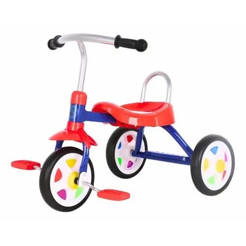 Triciclo Infantil Pedal Azul Seguro Confortavel Divertido Crianca Menino Menina