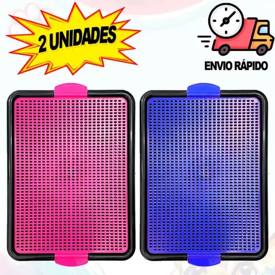Kit 2 Sanitário Higiênico Cachorro Tapete Higiênico Lavável Pet