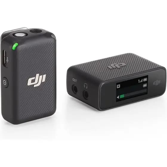 DJI Microfone (1 TX + 1 RX), microfone de lapela sem fio