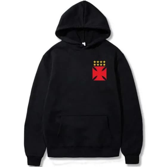 Blusa casaco moletom time Vasco RJ lançamento masculino feminina promoção