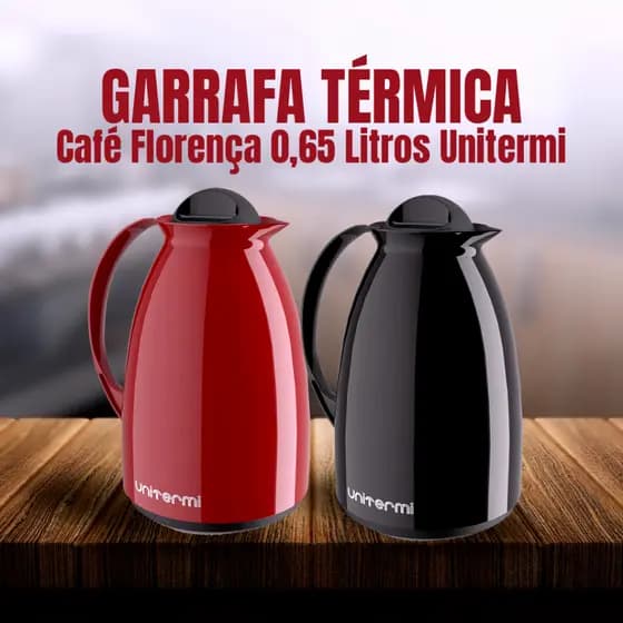 Garrafa Térmica Florença 650ml – Qualidade Premium p/ Café Chá Chimarrão Àgua Quente