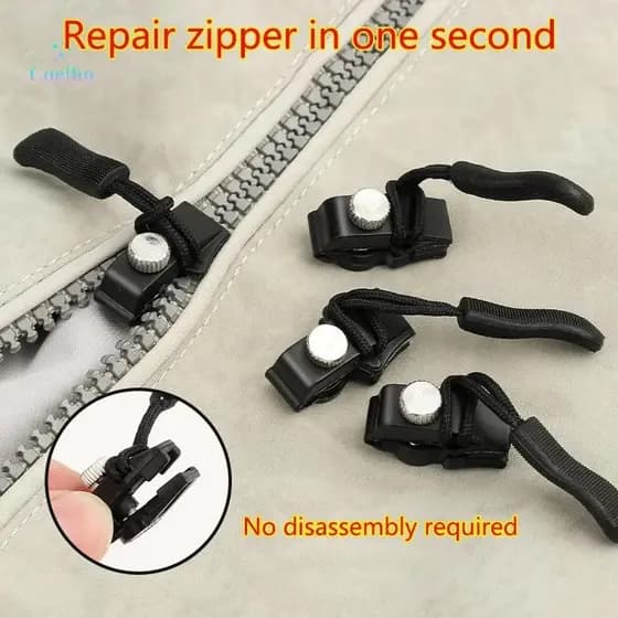 Zipper Reparo Instantâneo Destacável Reparador De Zíper Artefato De Removível