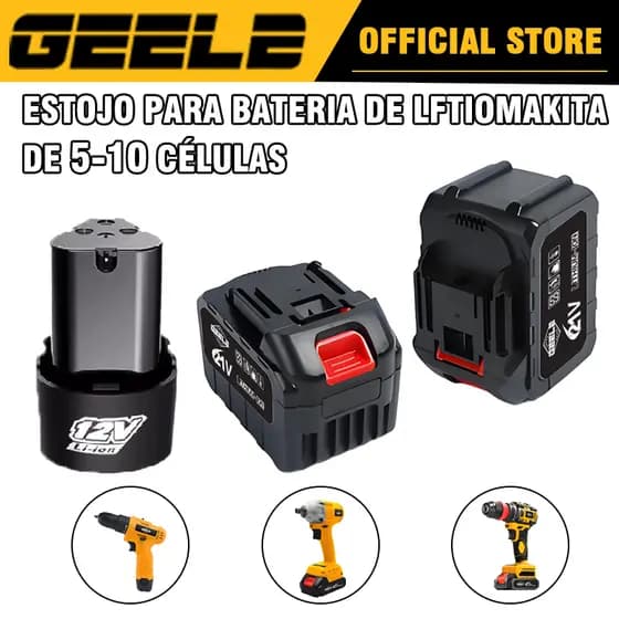 Bateria de lítio recarregável, Bateria 21V 13000mah para Ferramentas chave elétrica impacto furadeira suporte a bate