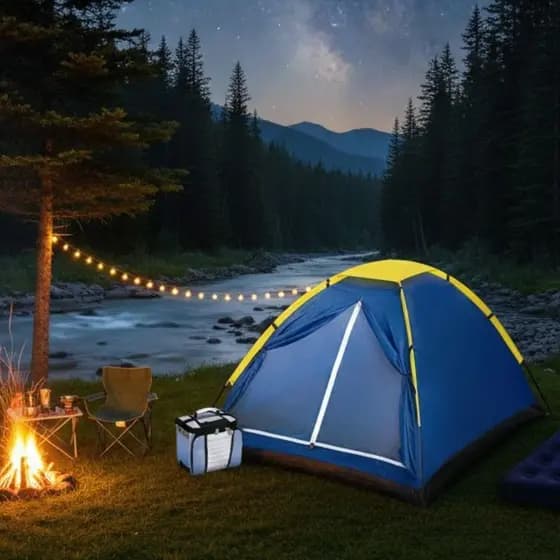 Barraca Iglu Impermeável para 2–4 Pessoas|Ideal para Camping em Família / Praia