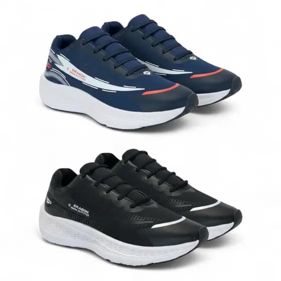 CONJUNTO 2 PARES DE TENIS MASCULINO ESPORTIVO ACADEMIA CAMINHADA ENVIO IMEDIATO