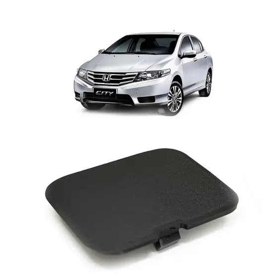Tampa Reboque Guincho Honda City 2011 2012 2013 2014 Dianteira Capa Furo Para-Choque