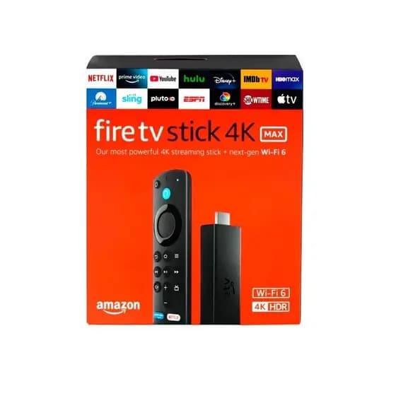 Amazon Fire TV Stick 4K Max suporte Wi-Fi 6E, 16GB