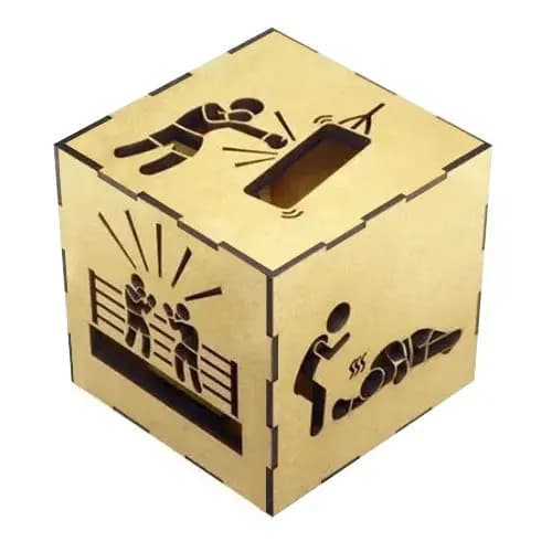 Caixa Decorativa Boxe UniqueBox