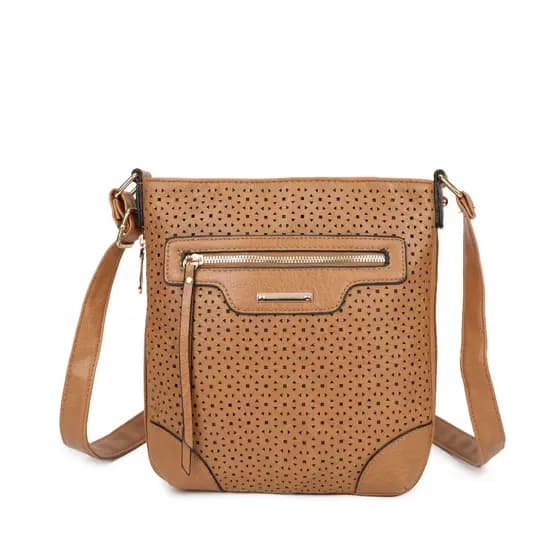 Bolsa Feminina Transversal Casual Social Minimalista Social Couro Sintético Crossbody RK-7021
