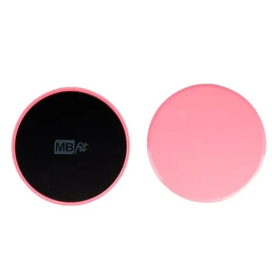 DISCO DE DESLIZAMENTO FITNESS ROSA MBFIT
