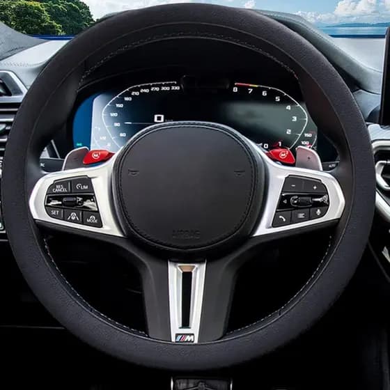 Capa de Silicone para volante de carro Universal ultrafina antiderrapante Anti-suor