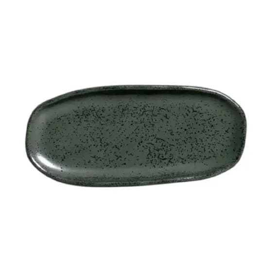 Petisqueira Mini Travessa Cerâmica Orgânica 16,5cm Ideal Para Mesa De Frios Molhos E Sushi
