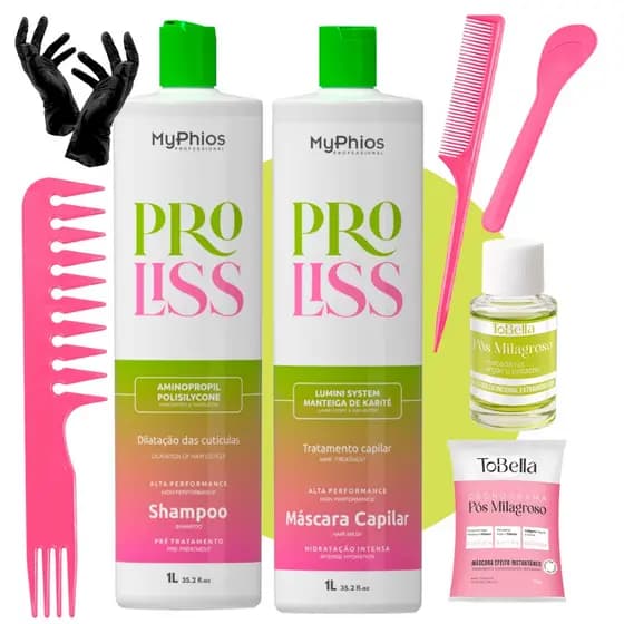 Progressiva Organica MyPhios Pro Liss Sem Formoll 1L - 300ml Original