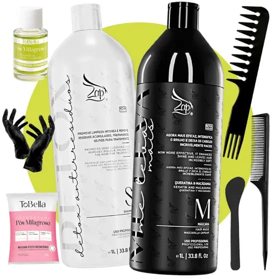 Kit Progressiva Zap Me Leva+ Profissional 1L - A mais vendida
