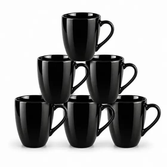 Kits Canecas 250ml Porcelana Xicara Para Cafe Cha