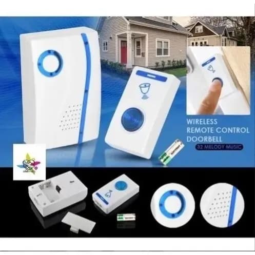 Campainha Residencial Sem Fio Wireless 100m