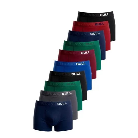 Kit 8 Cuecas Boxer Infantil em Algodão Conforto e Maciez
