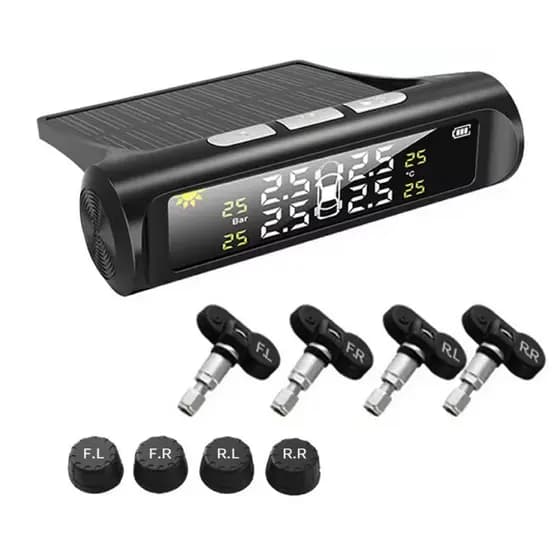 Medidor Pressão Pneu Solar Ipega KP-S134 | Sensor TPMS Automotivo