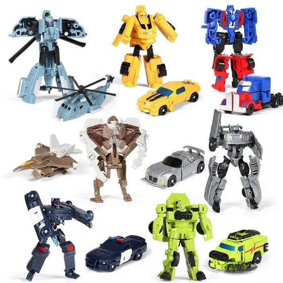 Brinquedos De Transformação Infantil , Mini Guerreiro Hornet , Carro Robô , Modelo De Conjunto , Para Meninos , Presente