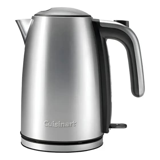 Chaleira Elétrica 1,7 Litros Cuisinart 110v Compacto Moderno Inox Rápido Economia Elegante