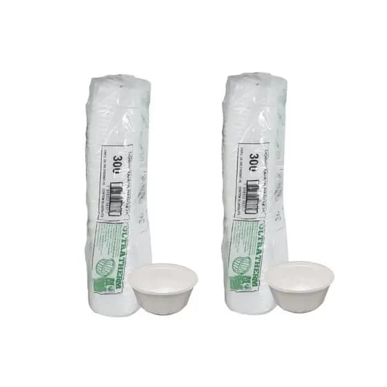 Pote de Isopor Ultratherm MR300 300ml Kit com 100 Unidades