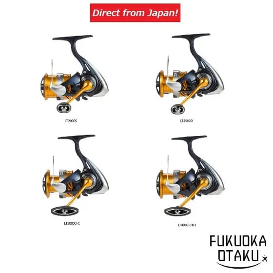 DAIWA Equipamento de Pesca Carretilha Spinning Para Pesca no Mar e Bass REVROS【Direto do Japão】