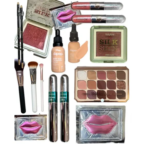 Kit Maquiagem Feminina Produtos Original Qualidade - Ruby Rose