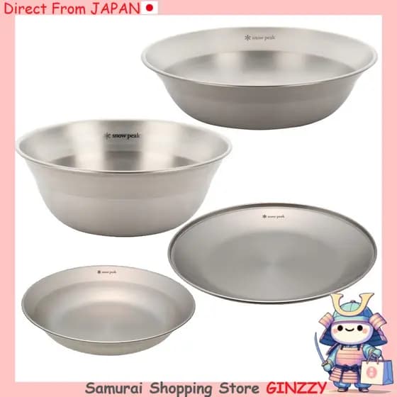 snow peak SP Utensílios de Mesa Dish Produtos ao Ar Livre Japoneses