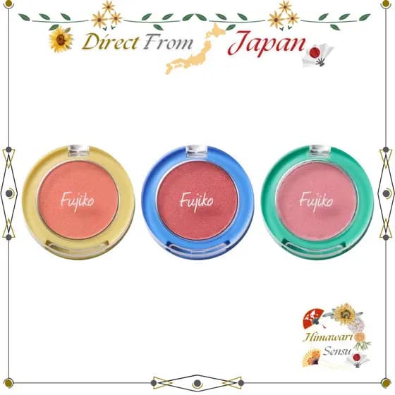 Fujiko Doko Demo Cheek Mini Blush Milky Rose Milky Pink Milky Peach【 Direct from Japan 】