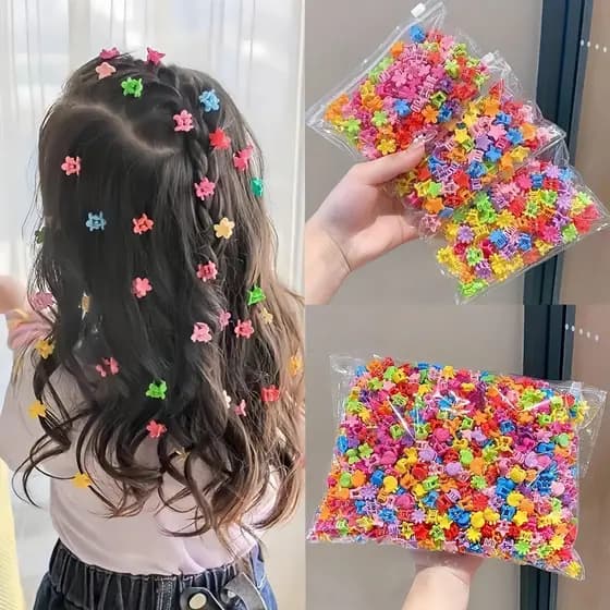 50-100peças grampos de cabelo das crianças Do bebê grampos de cabelo bonito princesa meninas acessórios para o cabelo