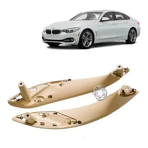 Par Puxador Porta Dianteira Bmw 320i 328i F30 2013 Á 2017