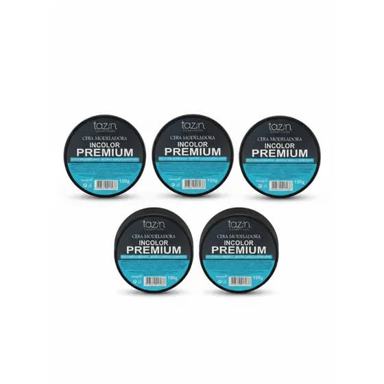Cera Modeladora Capilar Premium Incolor 150g Cabelo Barba Bigode -05 Unidad - Dulux