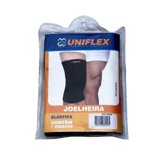 Joelheira Elástica Compressão e Proteção - UNIFLEX