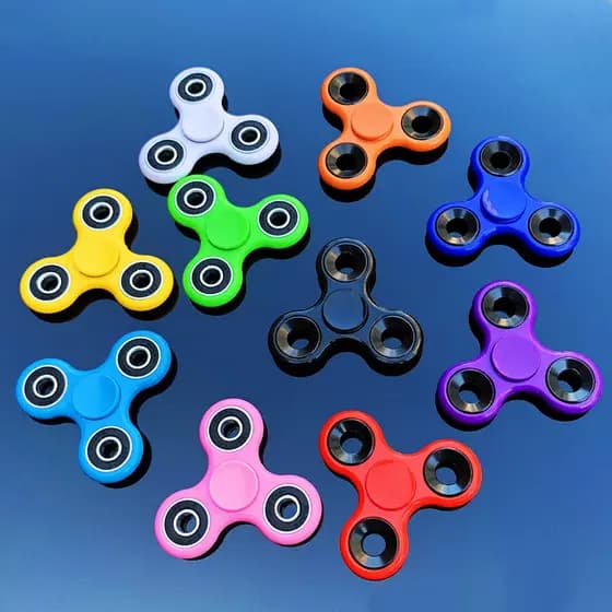 Fidget Spinner de brinquedo de descompressão, durável, adequado para uso diário