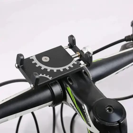 Suporte Para Celular Bicicleta E Moto Em Aluminio