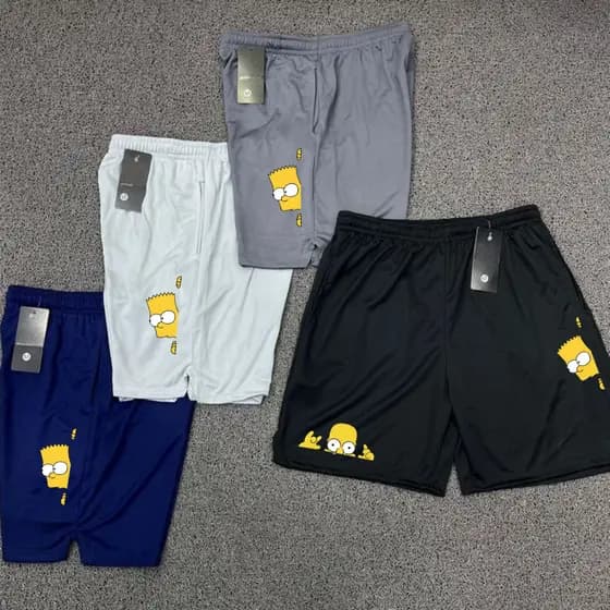 Kit Com 3 Short Dry Fit Premium ULTRA CONFORT BART & HOME Bermuda Masculina Esportiva