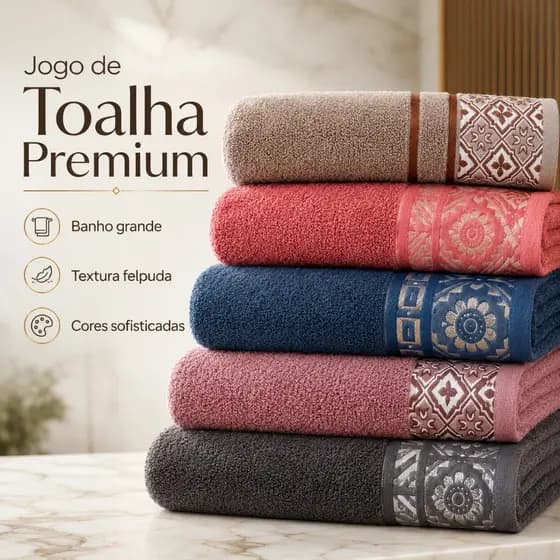 JOGO DE TOALHAS DE BANHO SECAGEM RÁPIDA 1,40m X 70cm QUALIDADE PREMIUM MACIA LUXO CASA BANHEIRO TOP!