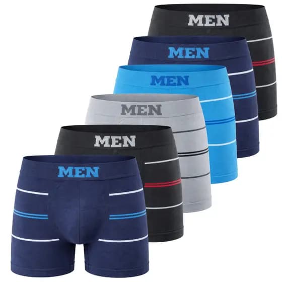 Kit 1, 3 E 6 Cueca Box Microfibra Infantil Juvenil 10 A 16 Anos