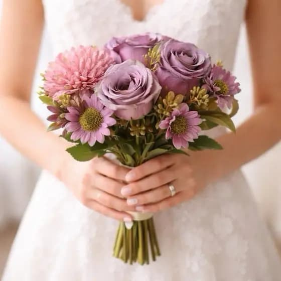 Kit Buques Rosas Artificiais Decoração de Casamento Arranjos Festas
