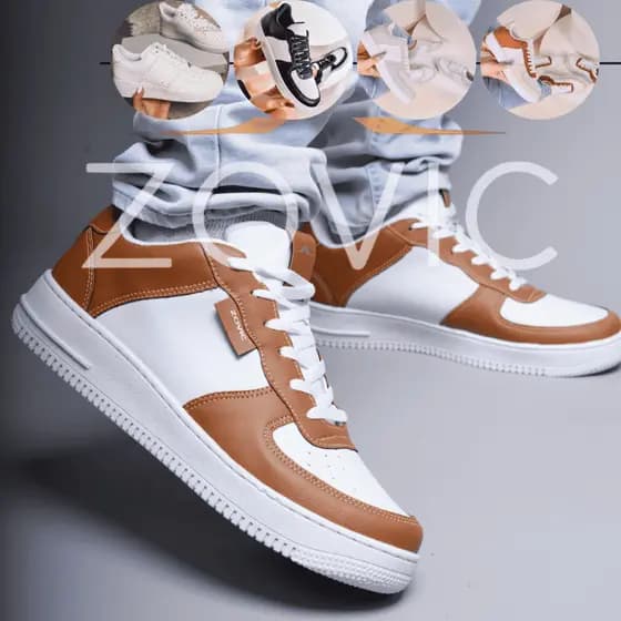 Tênis Masculino Branco 34 a 43 Lançamento Confortável e Casual