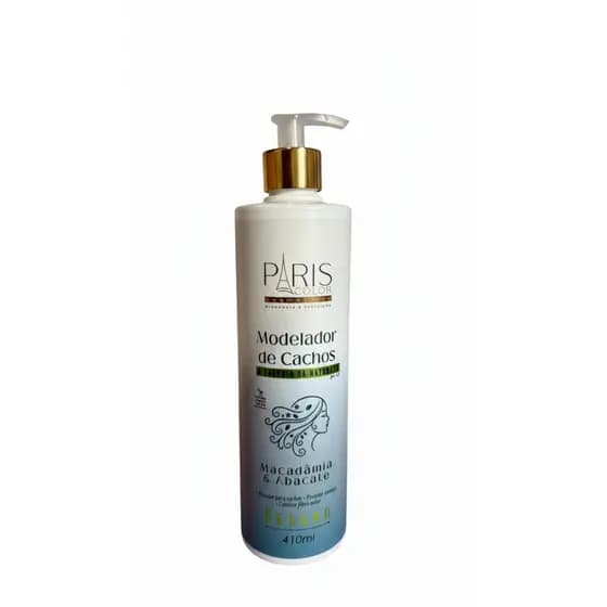 Modelador de Cachos Macadâmia e Abacate Vegano Paris Color 410ml