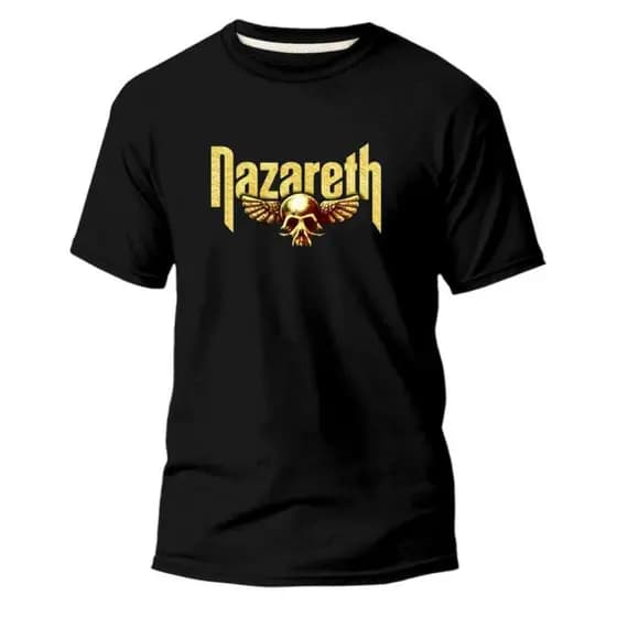 Camiseta Nazareth Banda De Rock 100% Algodão Envio Rapido