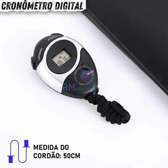 Cronômetro Esportivo Digital Cronógrafo Profissional De Treinamento Externo 10/30/60/100 Pistas