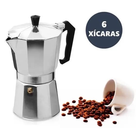 Cafeteira Italiana Moka Premium 6 Xícaras Original Inmetro