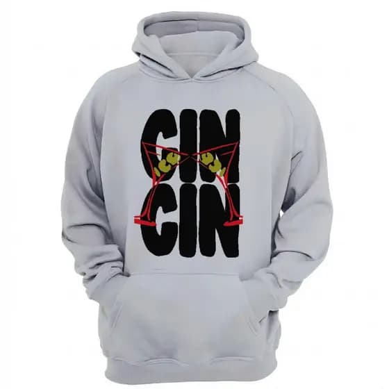 Blusa Moletom Canguru Uniseex Gin Moda Inverno Lançamento Exclusiva Premium