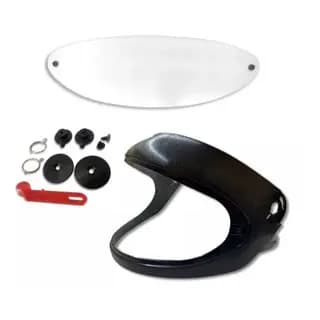 Kit Reparo Suporte Viseira Capacete San Marino Cristal