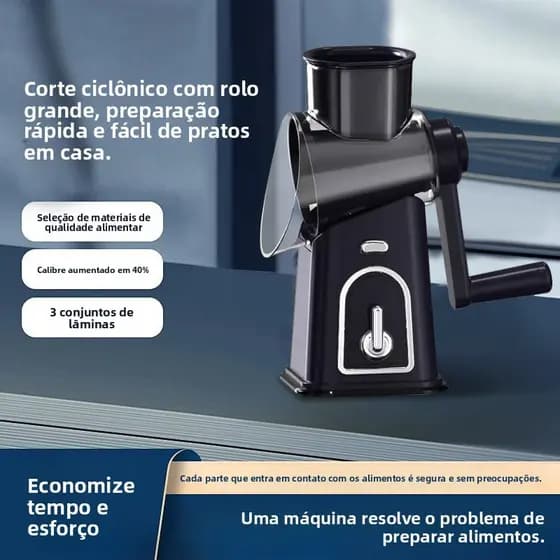 Novo cortador de vegetais multifuncional transfronteiriço, rolo picado, ralador manual, cortador de vegetais, ralador fa
