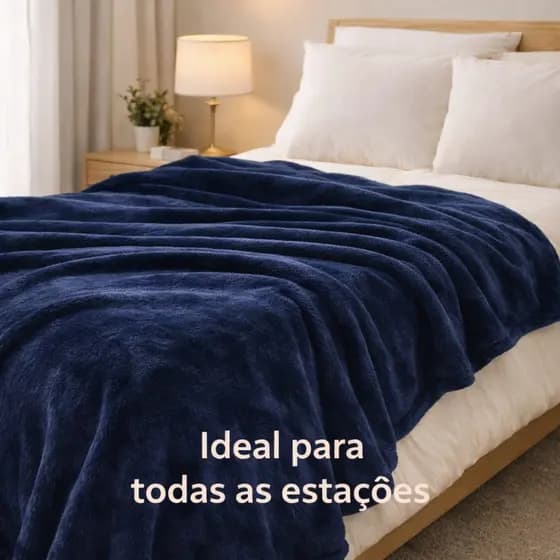 Manta De Microfibra Casal ,Toque Extra Macio e confortável Antialérgico Quentinho, Qualidade Superior