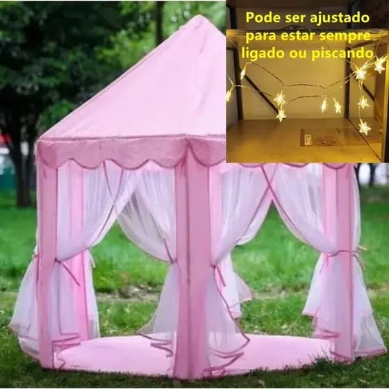 Tenda Cabana Castelo Infantil Princesas Linda +pronta